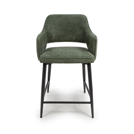 Ted Counter Chair - Green (Sold in 2's) - Main Image
