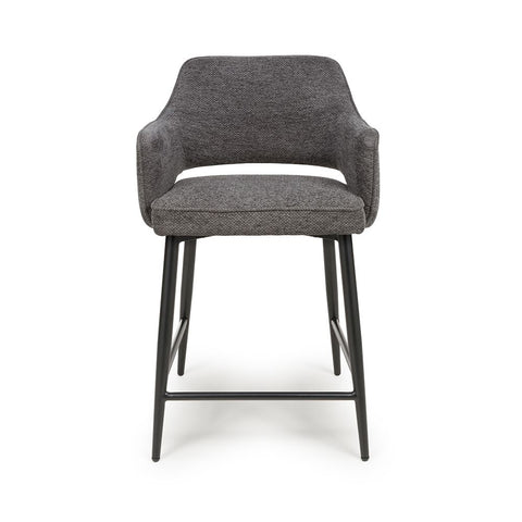 Ted Counter Chair - Dark Grey (Sold in 2's) - Main Image