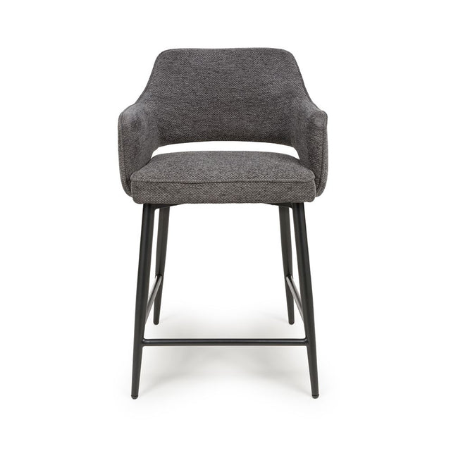 Ted Counter Chair - Dark Grey (Sold in 2's) - Main Image
