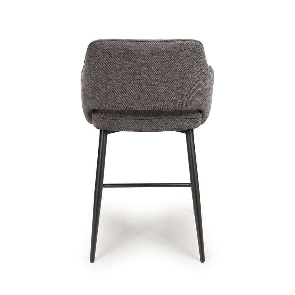 Ted Counter Chair - Dark Grey (Sold in 2's) - Image 5