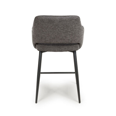 Ted Counter Chair - Dark Grey (Sold in 2's) - Image 5