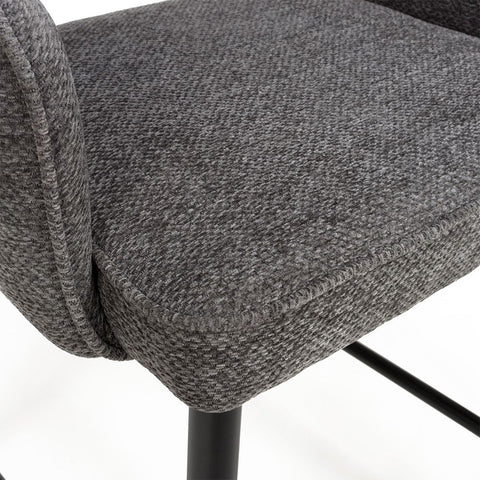 Ted Counter Chair - Dark Grey (Sold in 2's) - Image 6