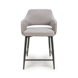 Ted Counter Chair - Pewter (Sold in 2's) - Main Image