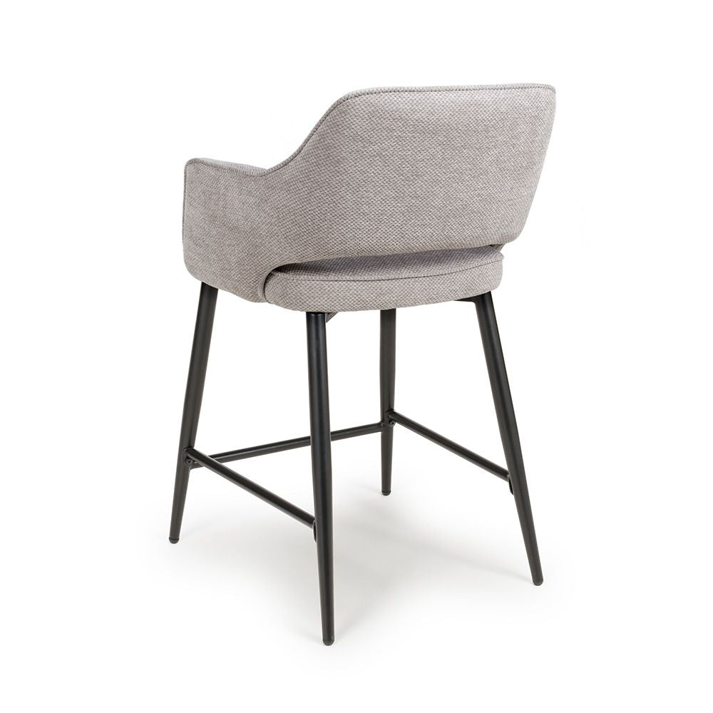 Ted Counter Chair - Pewter (Sold in 2's) - Image 4
