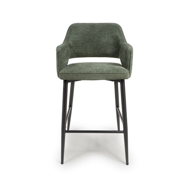 Ted Bar Chair - Green (Sold in 2's) - Main Image
