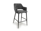 Ted Bar Chair - Dark Grey (Sold in 2's) - Image 2