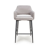 Ted Bar Chair - Pewter (Sold in 2's) - Main Image