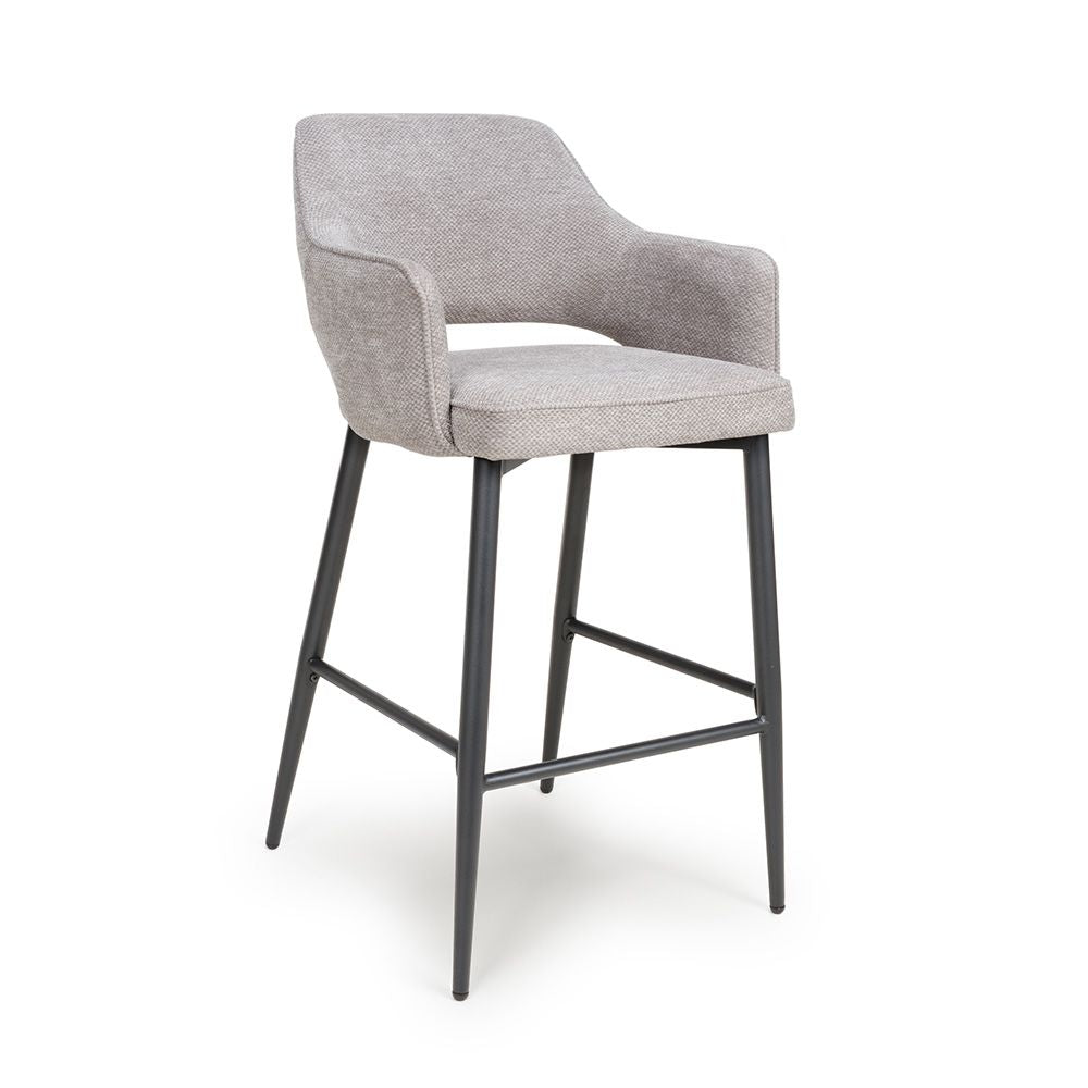 Ted Bar Chair - Pewter (Sold in 2's) - Image 2