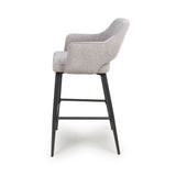 Ted Bar Chair - Pewter (Sold in 2's) - Image 3