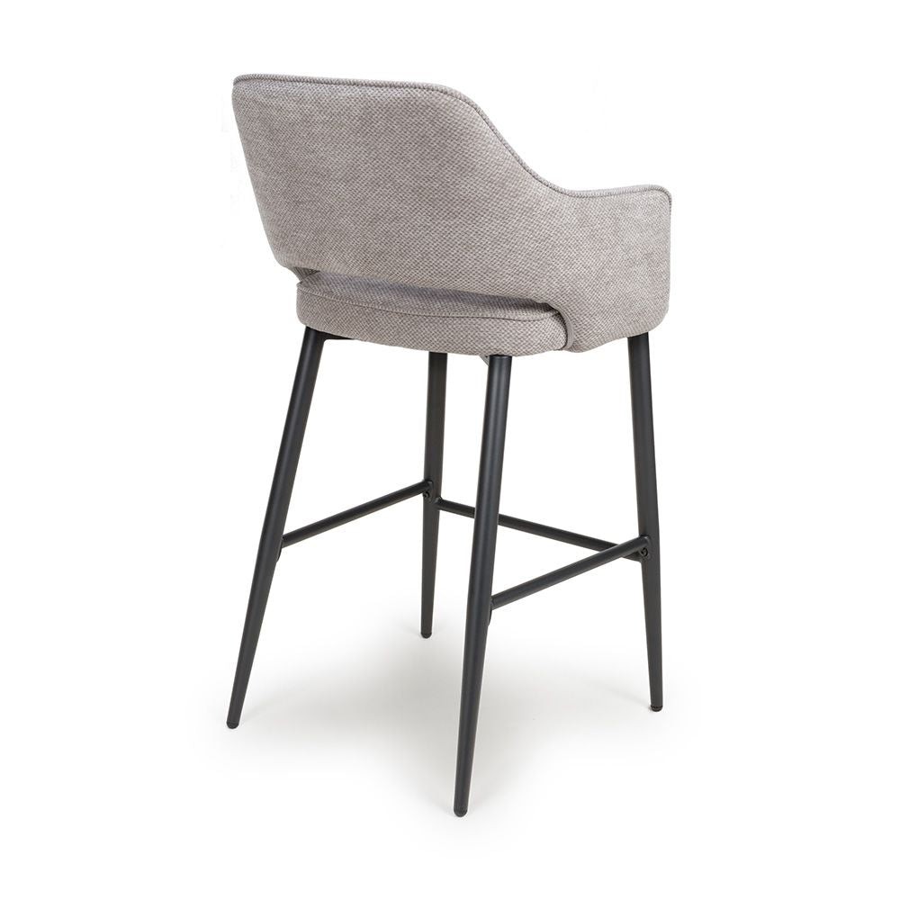 Ted Bar Chair - Pewter (Sold in 2's) - Image 4