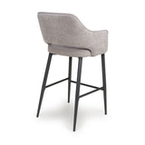 Ted Bar Chair - Pewter (Sold in 2's) - Image 4
