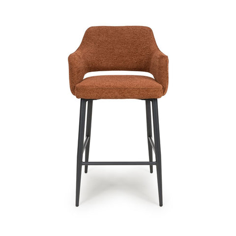Ted Counter Chair - Rust (Sold in 2's) - Main Image