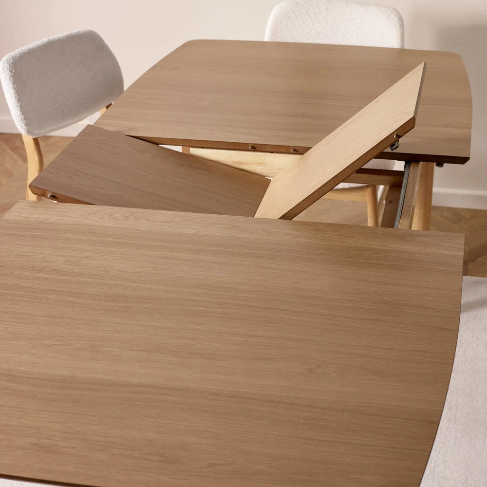 Theia Extending Dining Table - Brown - THE001