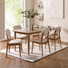 Set of 2 Theia Dining Chairs - White - THE102
