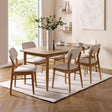 Set of 2 Theia Dining Chairs - White - THE102