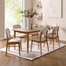 Set of 2 Theia Dining Chairs - White - THE102