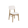 Set of 2 Theia Dining Chairs - White - THE102