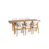 Set of 2 Theia Dining Chairs - White - THE102