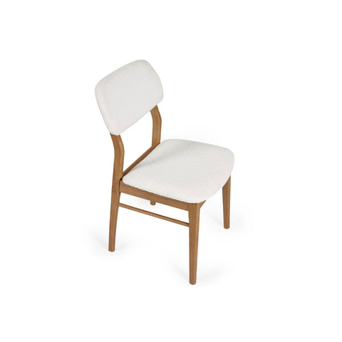 Set of 2 Theia Dining Chairs - White - THE102