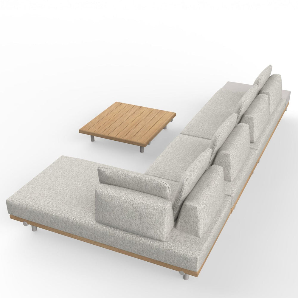Image of TILT Modular Lounging Sofa Set with Coffee Table