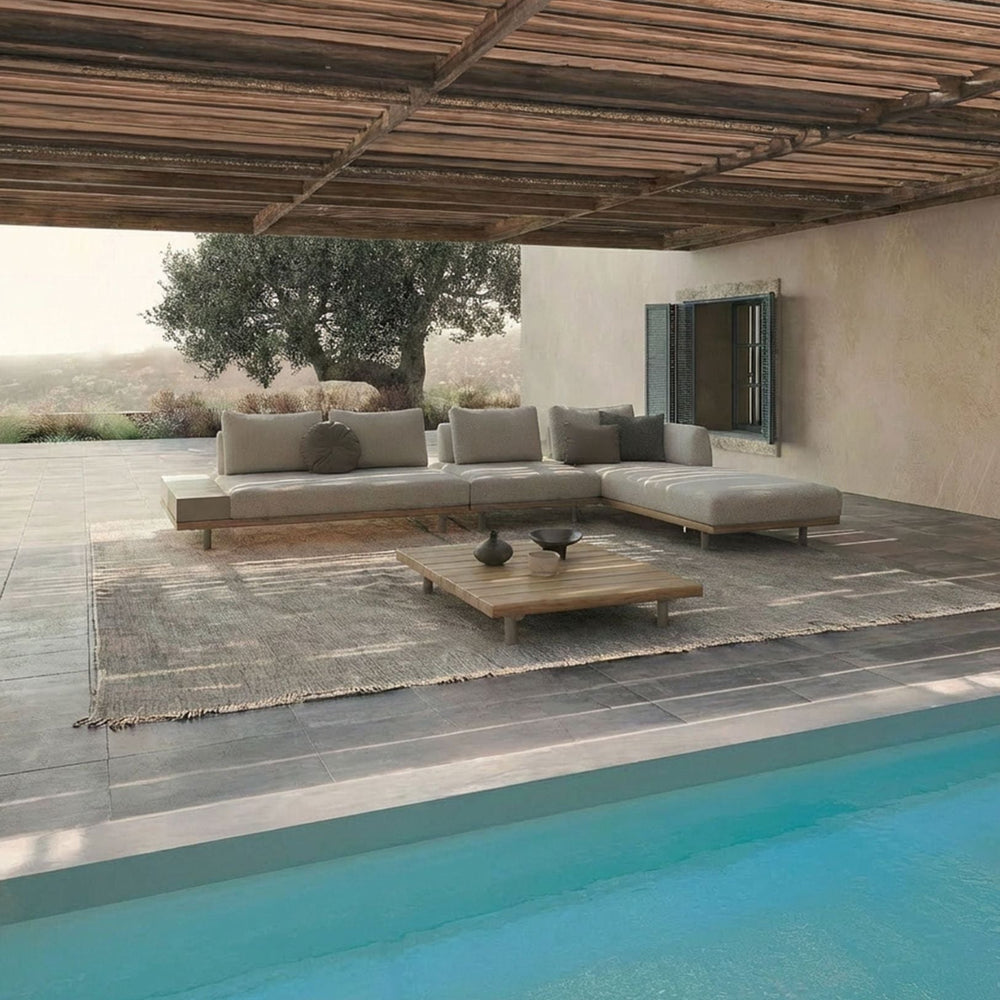 Image of TILT Modular Lounging Sofa Set with Coffee Table