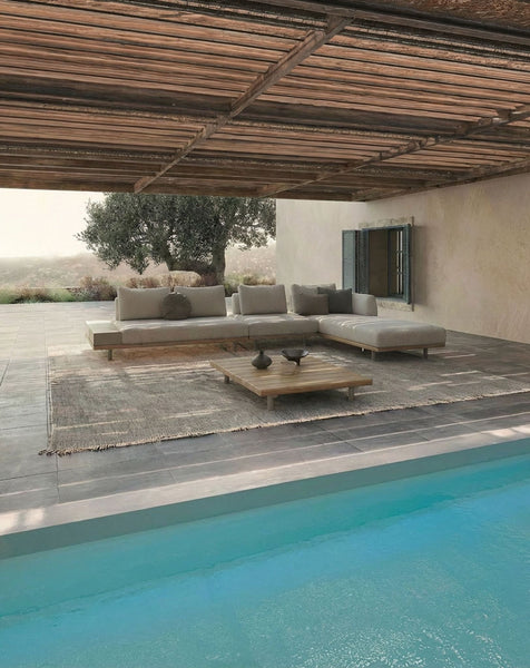 Image of TILT Modular Lounging Sofa Set with Coffee Table