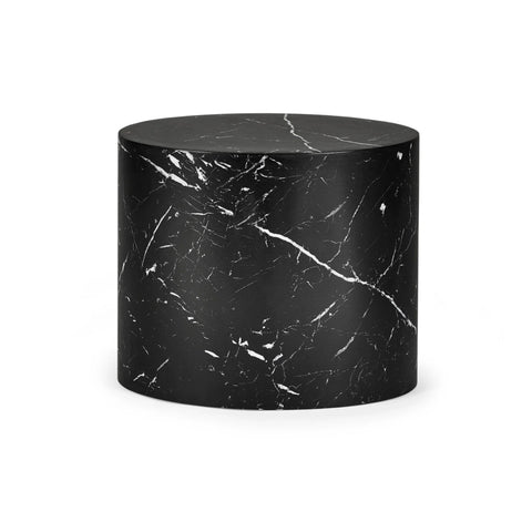 Toba Oval Nest of Tables - Black - TOB001