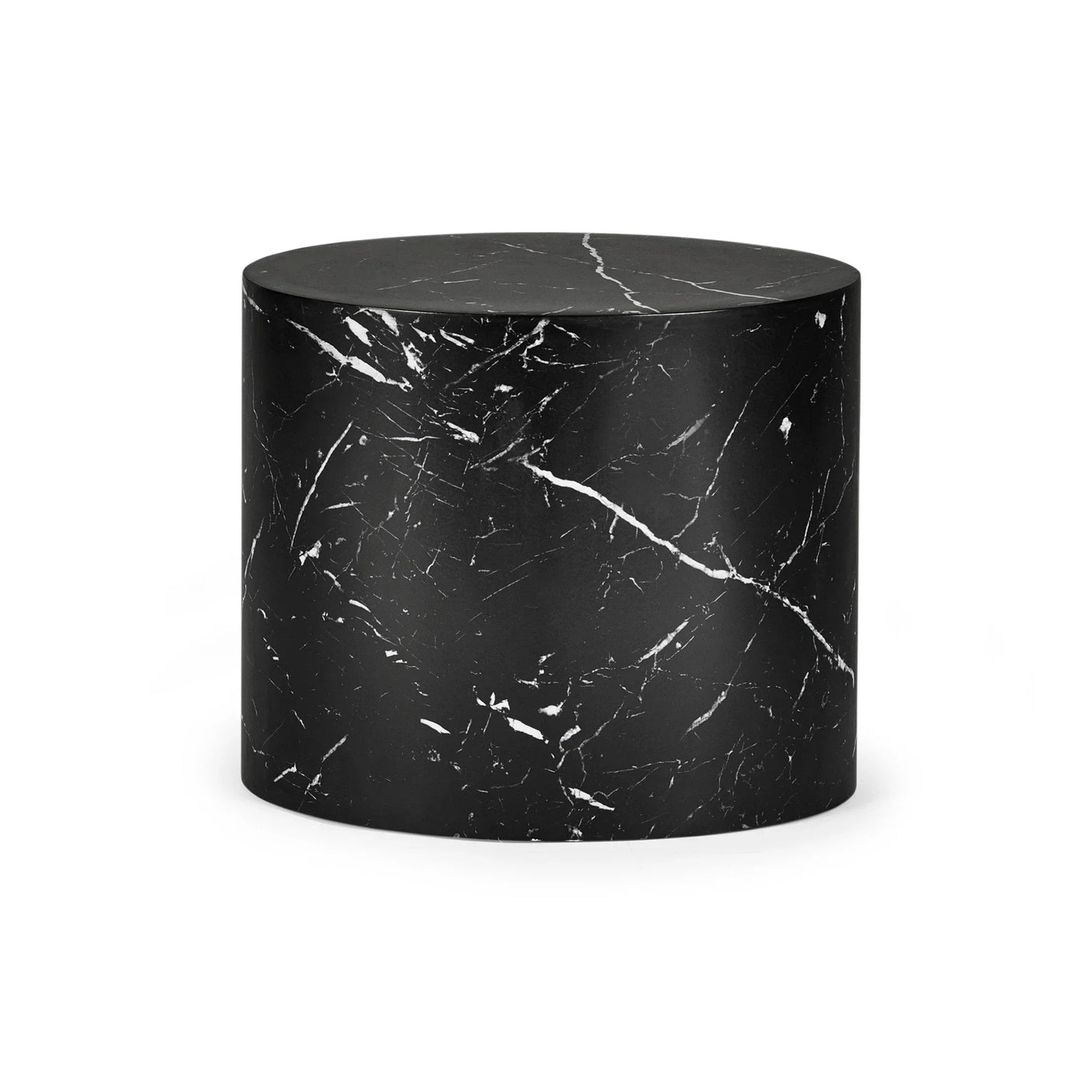 Toba Oval Nest of Tables - Black - TOB001