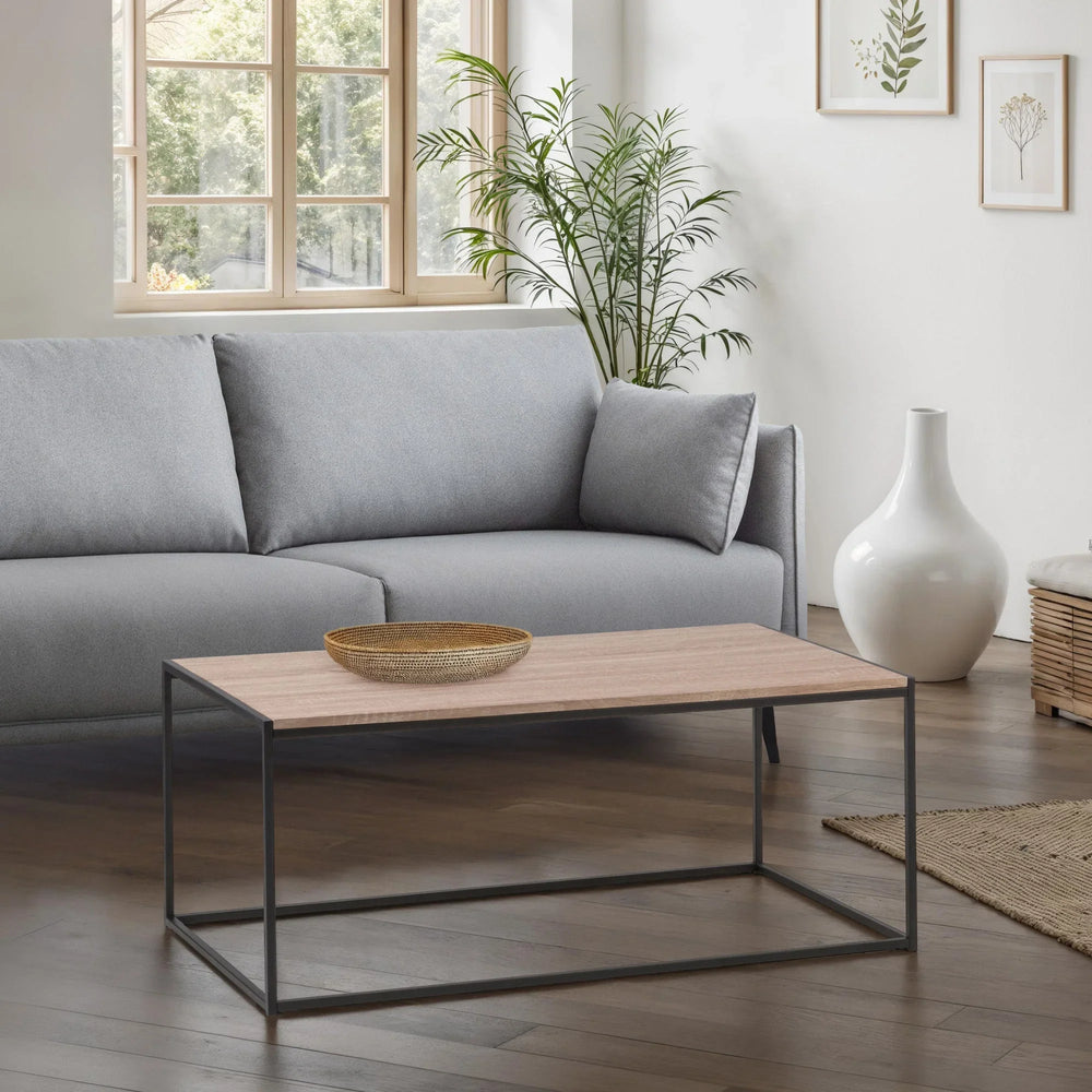 Tribeca Coffee Table - Light Brown - TRI202