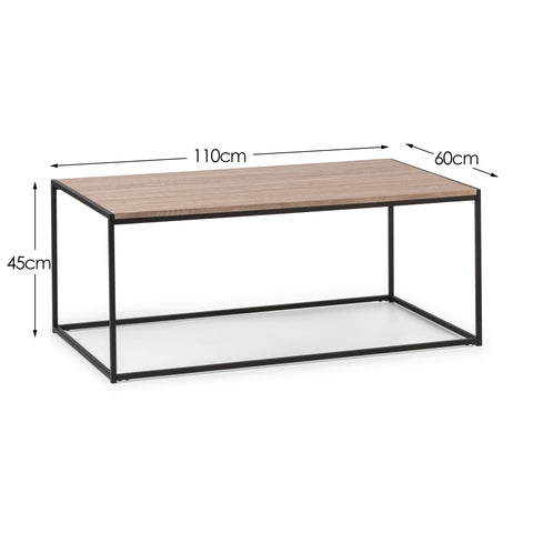Tribeca Coffee Table - Light Brown - TRI202