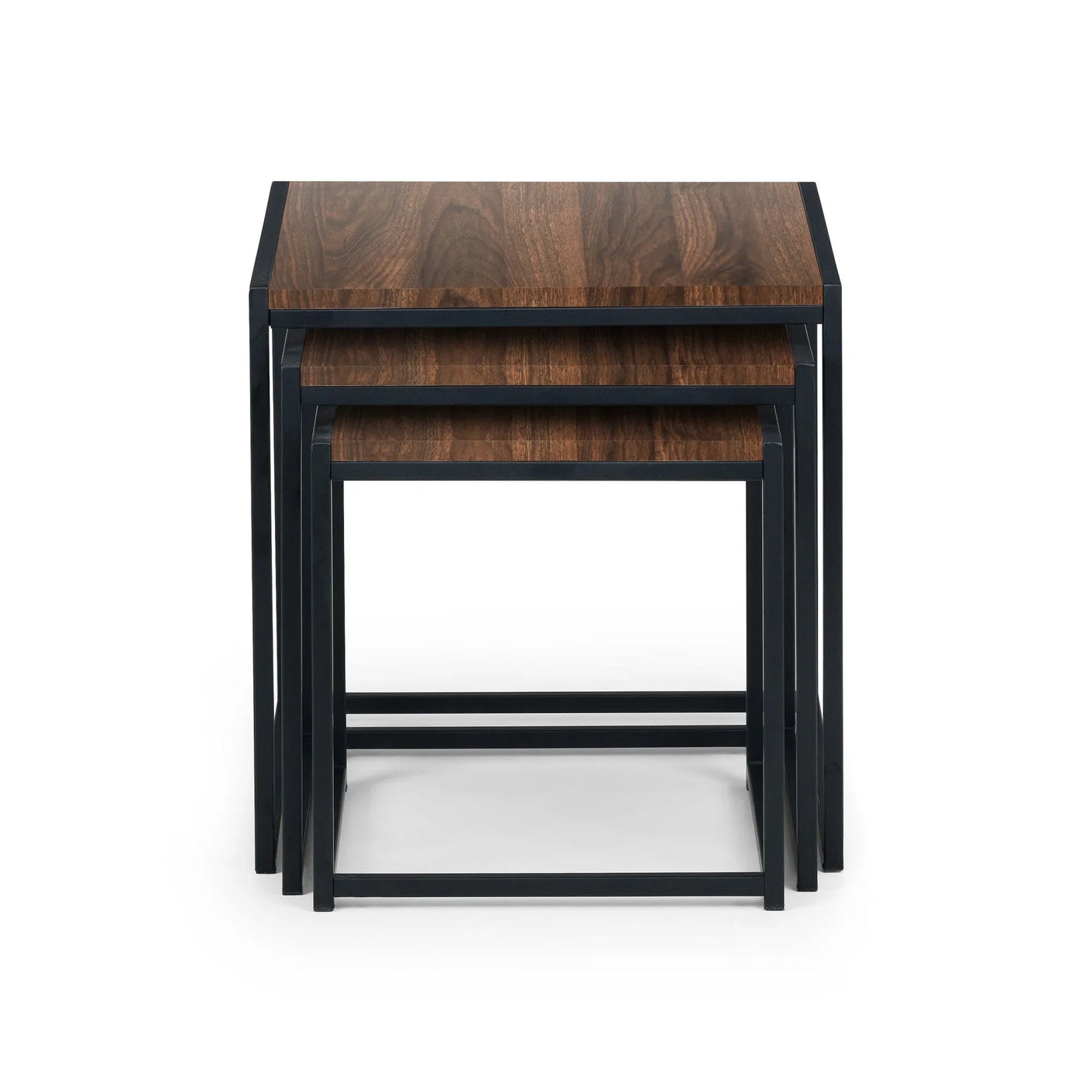 Tribeca Nest Of 3 Tables - Dark Brown - TRI501