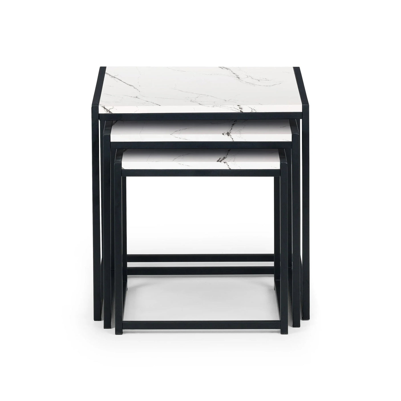 Tribeca Nest Of 3 Tables - Dark Brown - TRI501