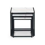 Tribeca Nest Of 3 Tables - Dark Brown - TRI501