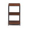 Tribeca Tall Narrow Side Table - Dark Brown - TRI521