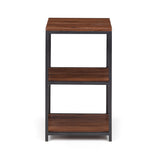 Tribeca Tall Narrow Side Table - Dark Brown - TRI521