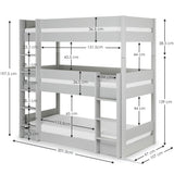 Trio Bunk - Grey - TRI601