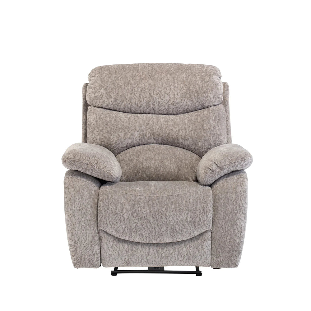 Light Grey Electric Recliner Armchair for Ultimate Comfort