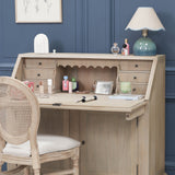 Rustic Wooden Bureau Desk