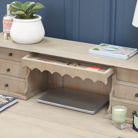 Rustic Wooden Bureau Desk
