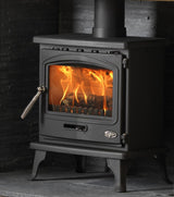 Tiger Eco 5kW multifuel stove with top flue outlet | Home Centre Direct UK