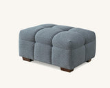 Aluxo Tribeca Corner Group in Iron Boucle Fabric