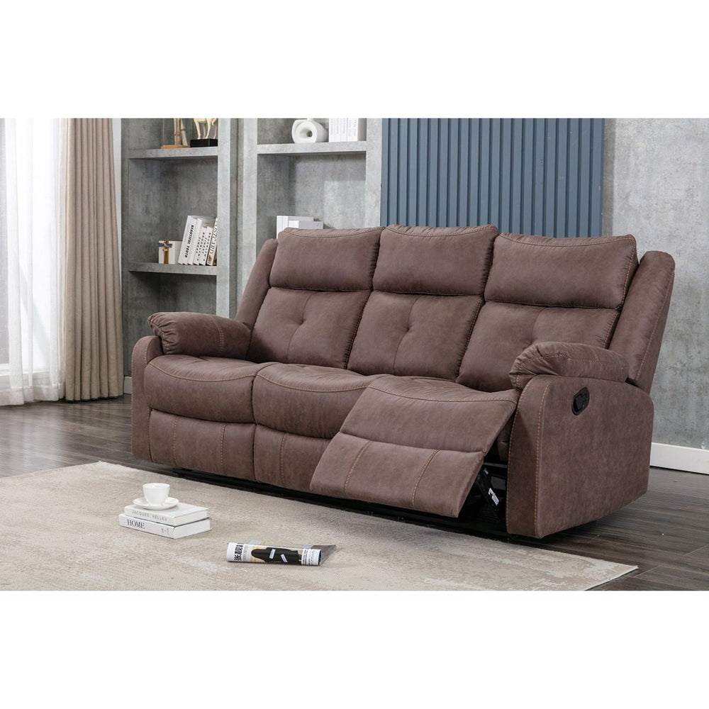 Casey Chestnut - 3 Seater W/ Drop Down Tray