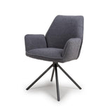 Uno Chair - Grey Boucle (Only sold in 2's) - Image 2