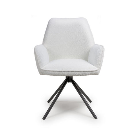Uno Chair - Ivory Boucle (Only sold in 2's) - Main Image