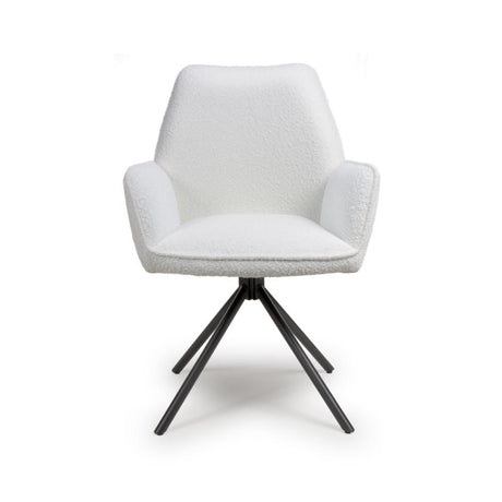 Uno Chair - Ivory Boucle (Only sold in 2's) - Main Image