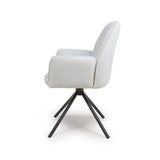 Uno Chair - Ivory Boucle (Only sold in 2's) - Image 3