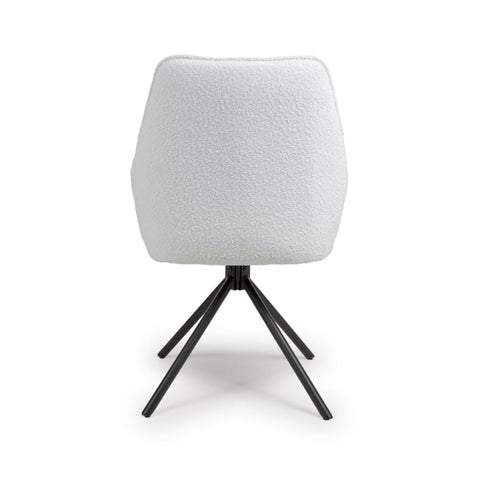 Uno Chair - Ivory Boucle (Only sold in 2's) - Image 5