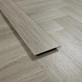 Urban grey wood effect laminate flooring plank on matching installed floor
