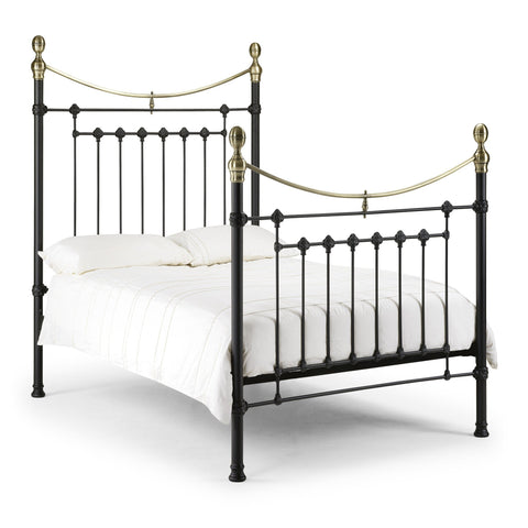 Victoria Bed - White / Double - VIC002