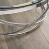 Vienna Coffee Table - Silver - VIE001